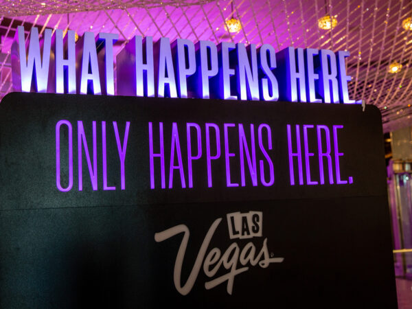 Las Vegas slogan what happens here only happens here