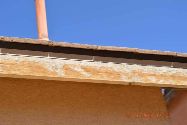 Tile Roofs: the 3 damaging factors of the sun, wind and rain... 5 home exterior degraded wood fascia needs paint