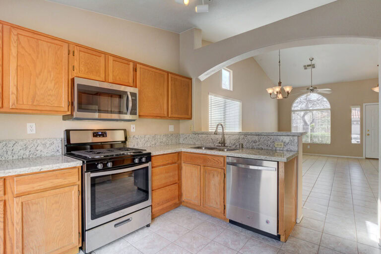 Homes for Rent 13 interior kitchen Summerlin North Single Story Home