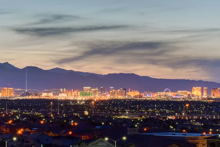 Las Vegas and Henderson Property Management Company - Rice Real Estate LLC 68 las vegas Nevada strip city skyline at night