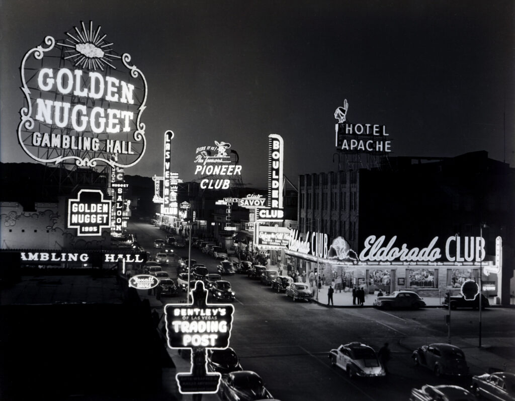 Housing Market Trends in Las Vegas 2025 - 2026 8 Freemont Street Las Vegas in the 1950s