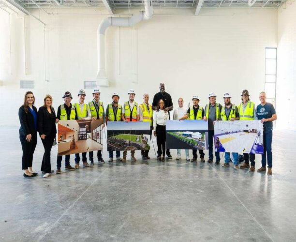 Shaquille O’Neal Tours Las Vegas Youth Complex