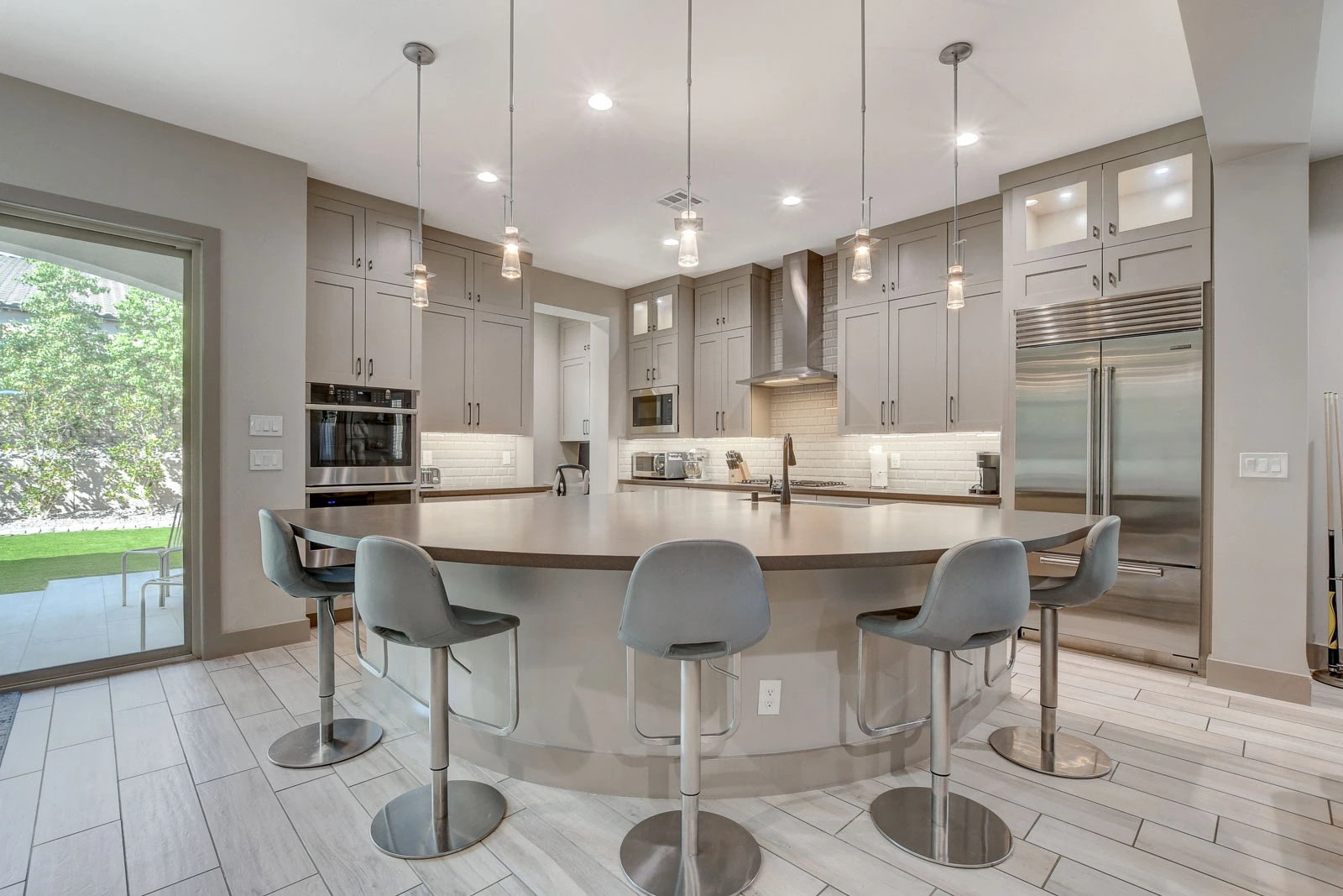 Upgraded kitchen in a West Summerlin investment property in ZIP code 89138