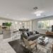 Living and kitchen area inside a Las Vegas rental home managed by Rice Real Estate & Property Management