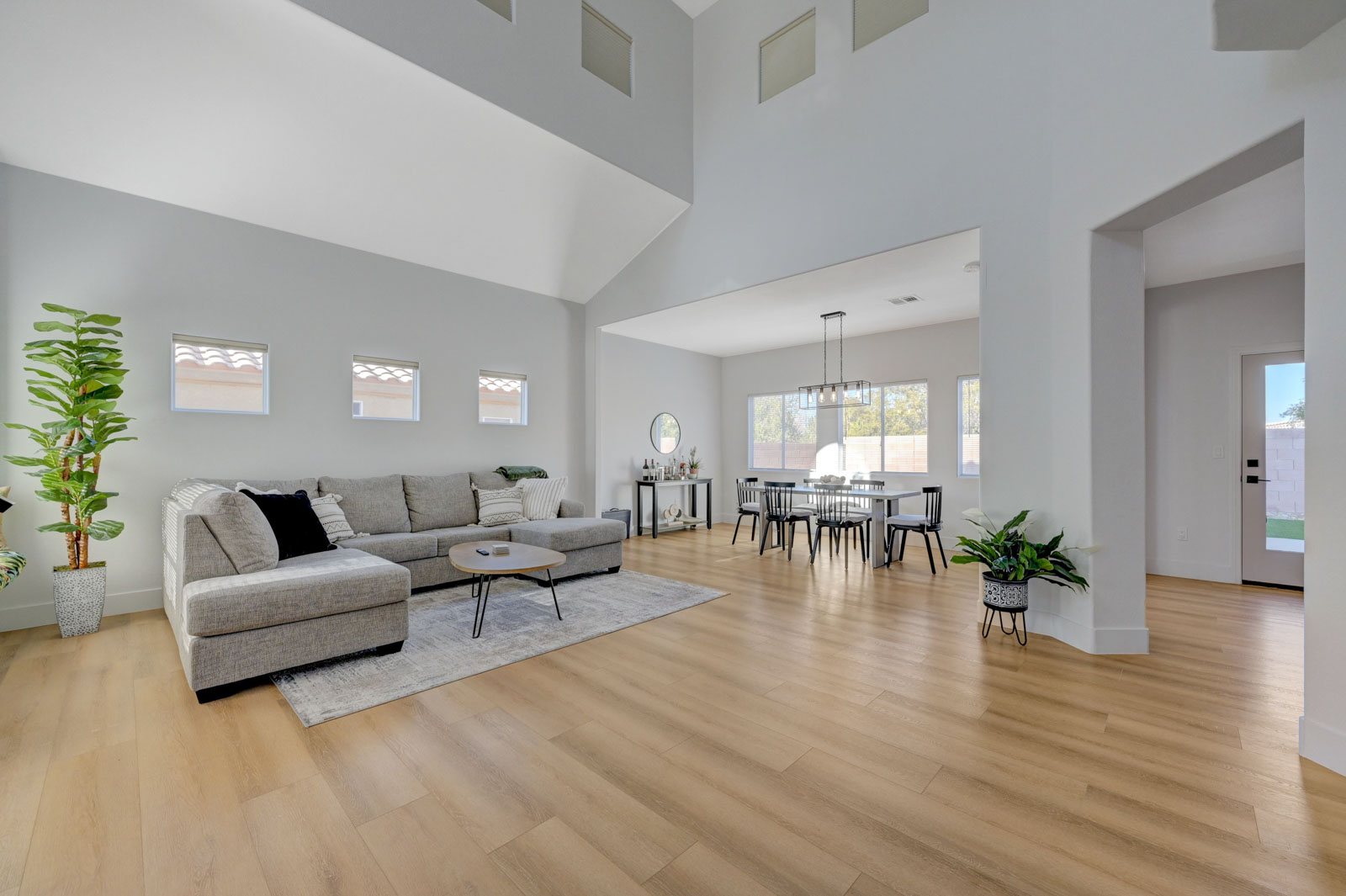 Updated interior of an established Summerlin rental property in Las Vegas